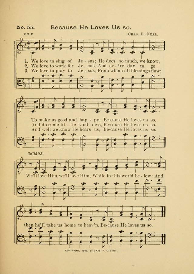 Little Branches: a collection of songs prepared especially for the primary and infant departments of the sunday school page 59