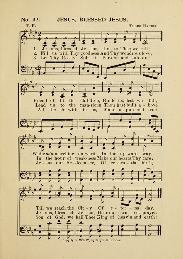 Little Branches No. 4: a collection of songs prepared especially for the primary and infant departments of the Sunday school page 39