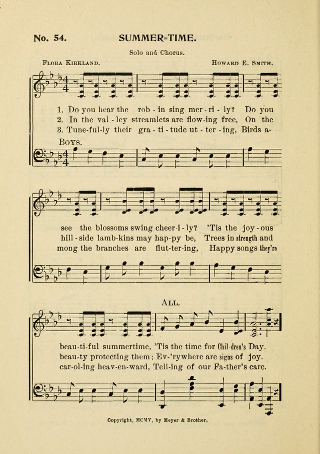 Little Branches No. 4: a collection of songs prepared especially for the primary and infant departments of the Sunday school page 78