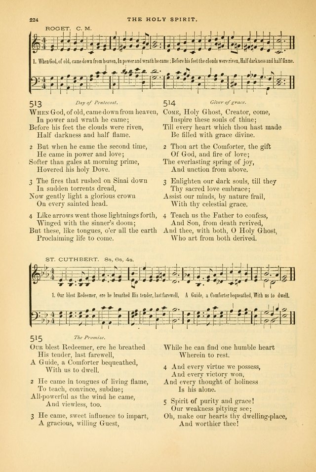 Laudes Domini: a selection of spiritual songs ancient and modern page 224