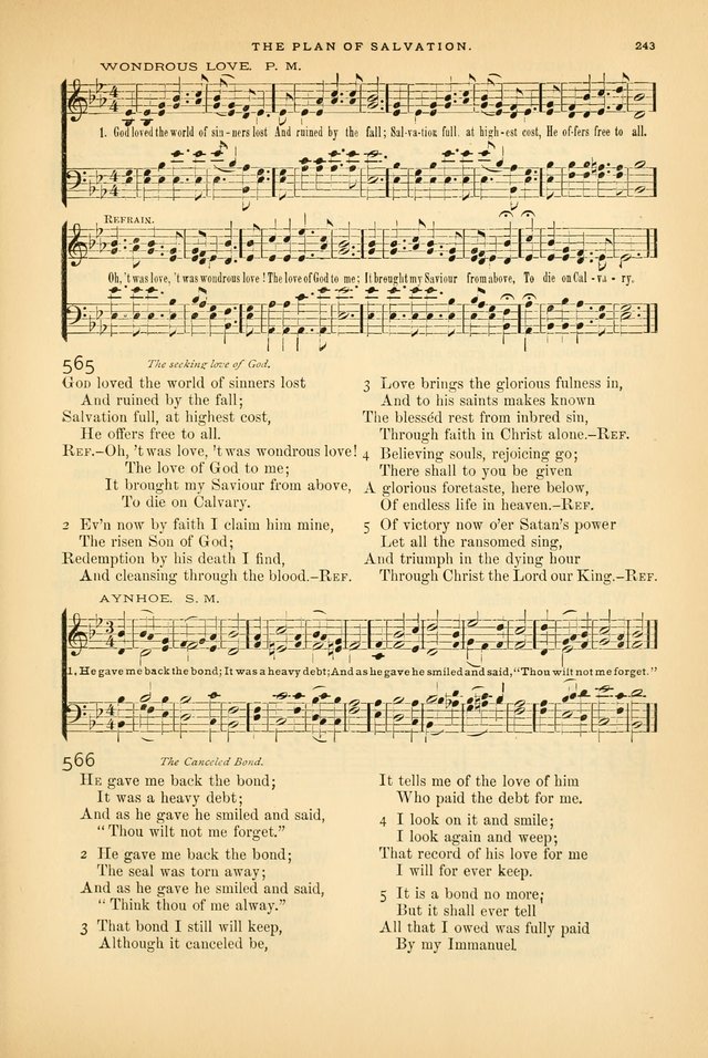 Laudes Domini: a selection of spiritual songs ancient and modern page 243