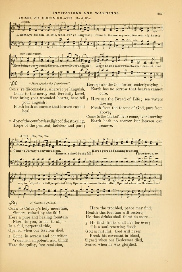 Laudes Domini: a selection of spiritual songs ancient and modern page 251
