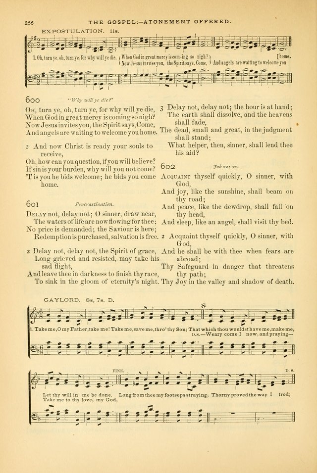 Laudes Domini: a selection of spiritual songs ancient and modern page 256