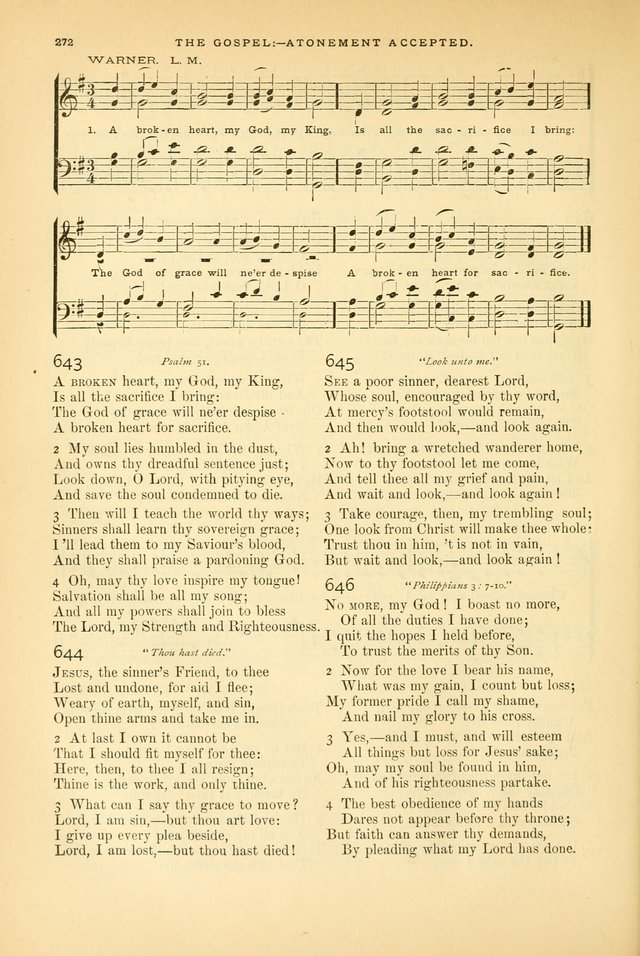 Laudes Domini: a selection of spiritual songs ancient and modern page 272