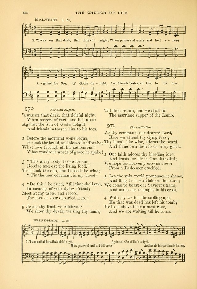 Laudes Domini: a selection of spiritual songs ancient and modern page 402