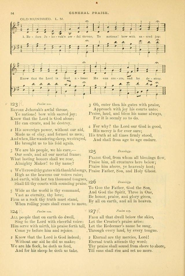Laudes Domini: a selection of spiritual songs ancient and modern page 54
