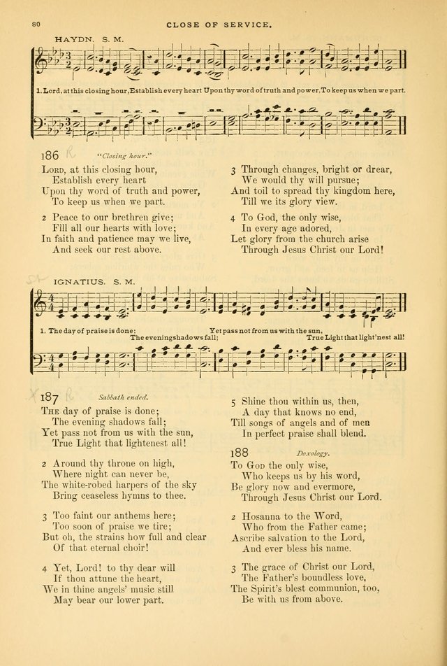 Laudes Domini: a selection of spiritual songs ancient and modern page 80
