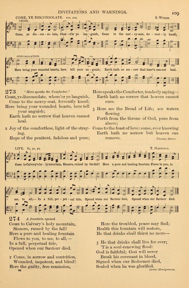 Laudes Domini: a selection of spiritual songs ancient & modern (Abr. ed.) page 109