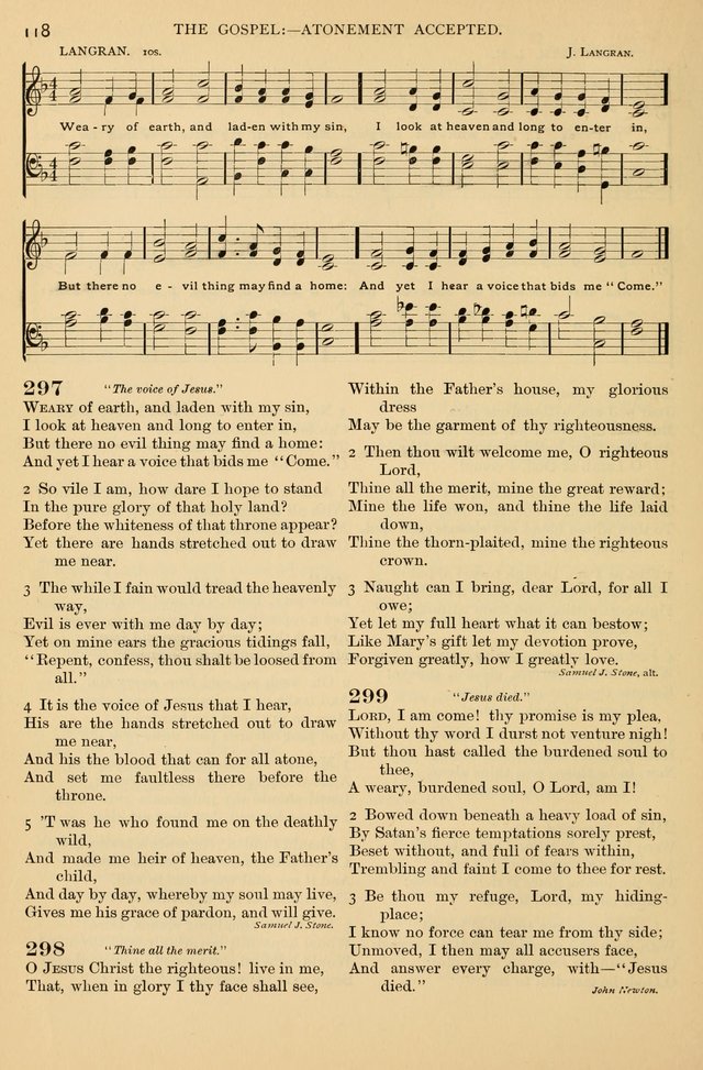 Laudes Domini: a selection of spiritual songs ancient & modern (Abr. ed.) page 118