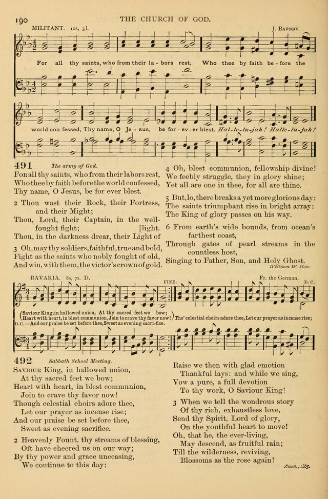 Laudes Domini: a selection of spiritual songs ancient & modern (Abr. ed.) page 190
