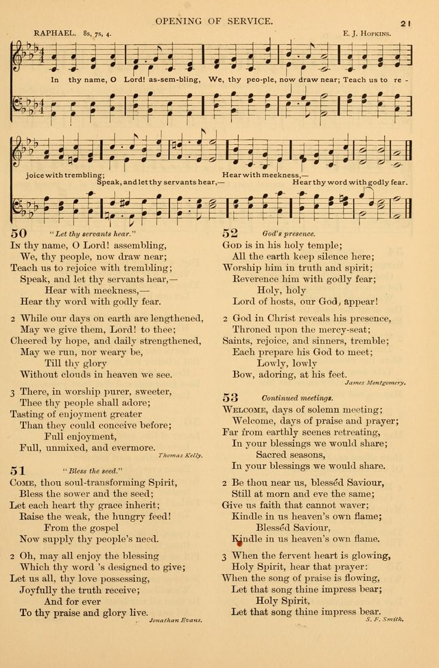 Laudes Domini: a selection of spiritual songs ancient & modern (Abr. ed.) page 21