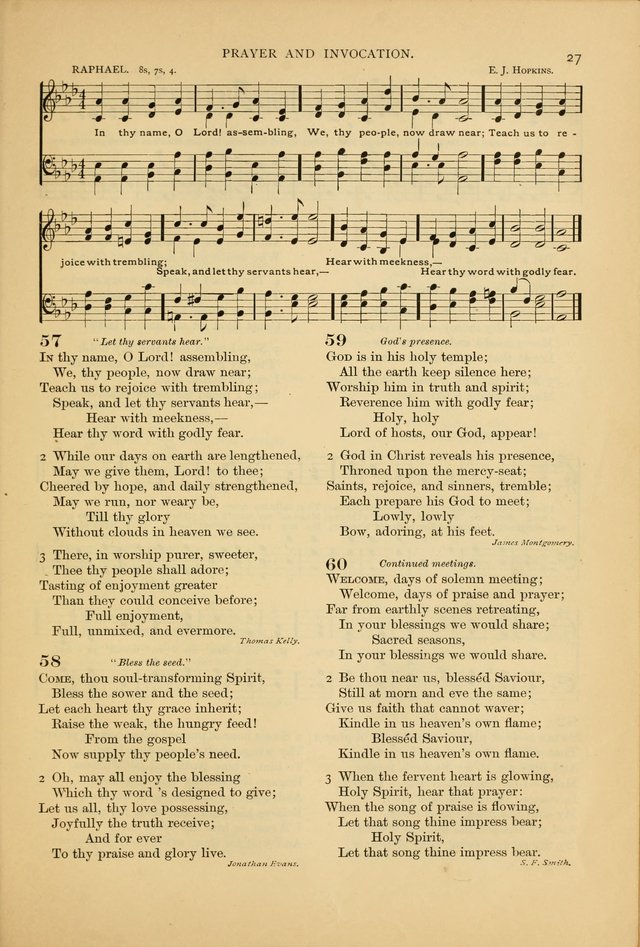 Laudes Domini: a selection of spiritual songs, ancient and modern for use in the prayer-meeting page 113