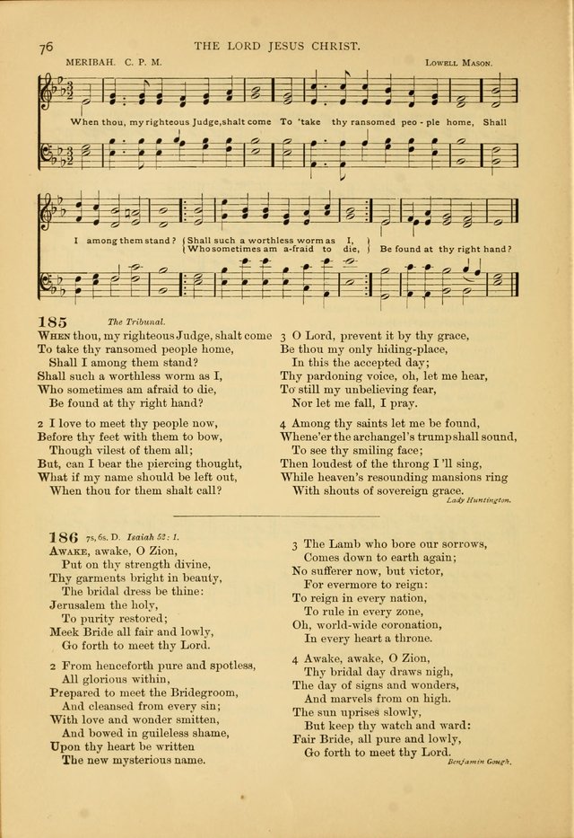 Laudes Domini: a selection of spiritual songs, ancient and modern for use in the prayer-meeting page 162