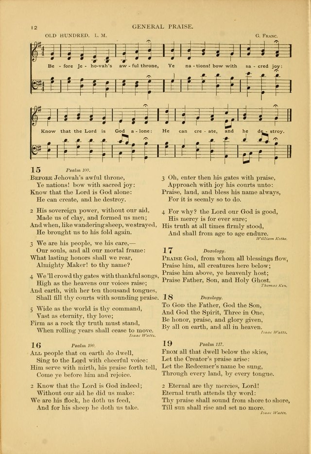 Laudes Domini: a selection of spiritual songs, ancient and modern for use in the prayer-meeting page 98