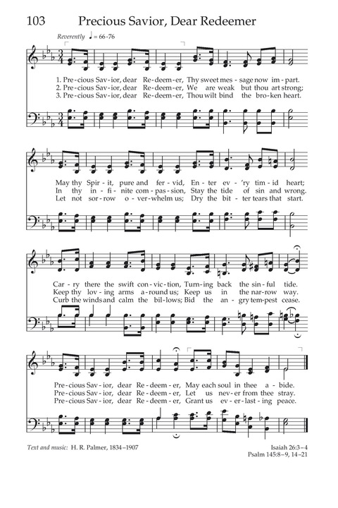 Hymns of the Church of Jesus Christ of Latter-day Saints page 110