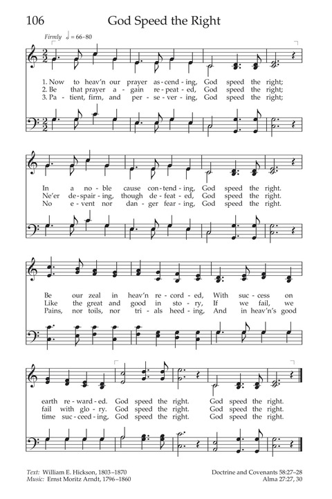 Hymns of the Church of Jesus Christ of Latter-day Saints page 114