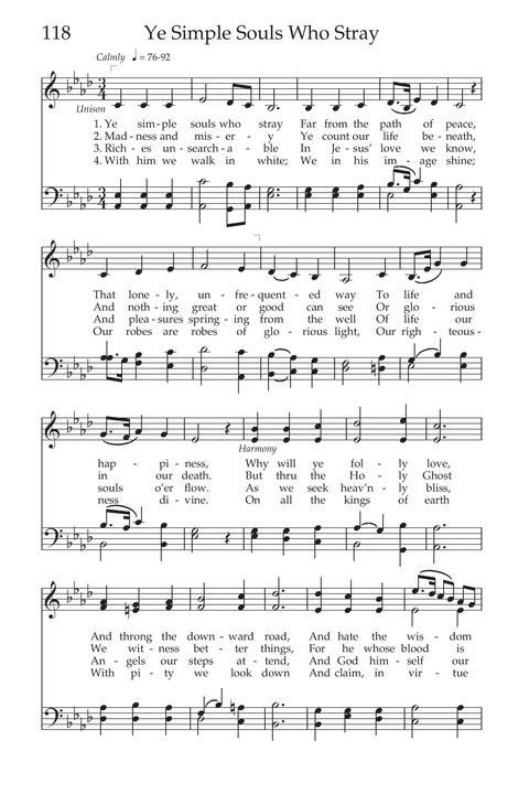 Hymns of the Church of Jesus Christ of Latter-day Saints page 126