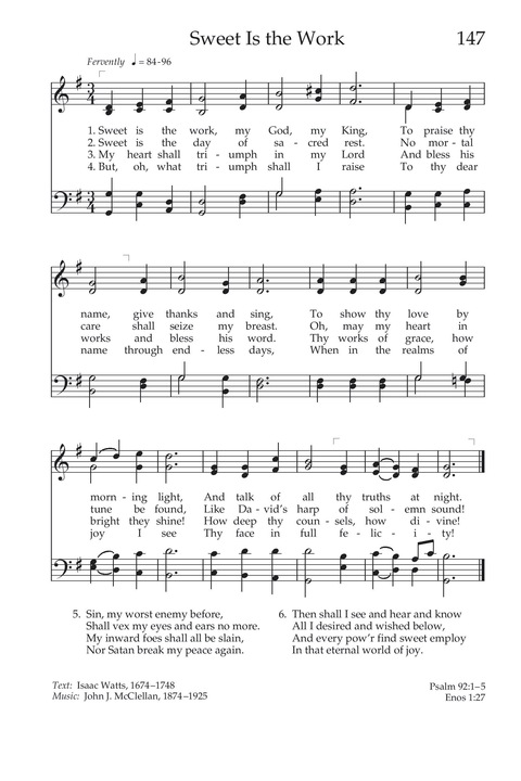 Hymns of the Church of Jesus Christ of Latter-day Saints page 155