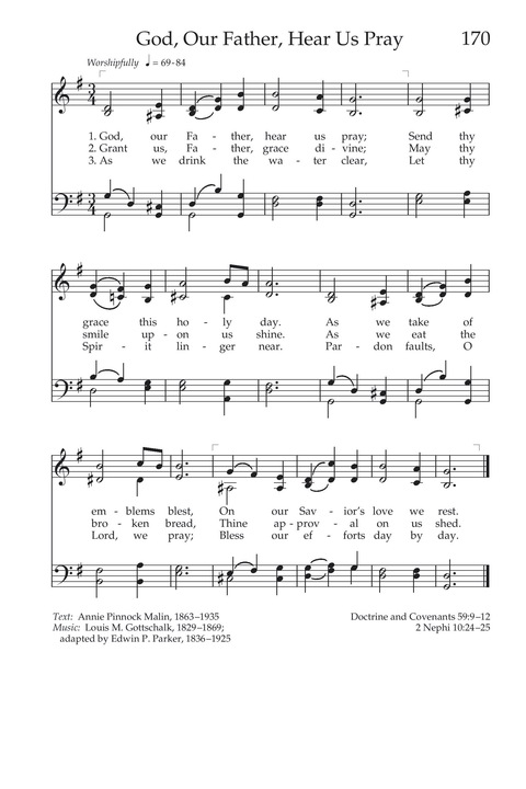 Hymns of the Church of Jesus Christ of Latter-day Saints page 177