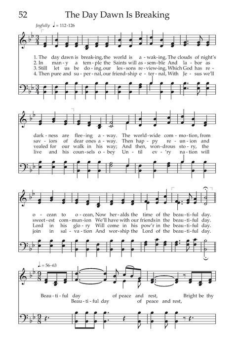 Hymns of the Church of Jesus Christ of Latter-day Saints page 56