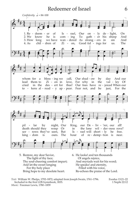 Hymns of the Church of Jesus Christ of Latter-day Saints page 7
