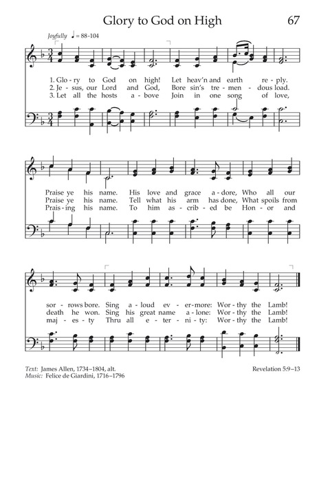 Hymns of the Church of Jesus Christ of Latter-day Saints page 71