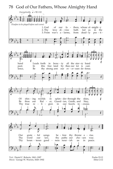 Hymns of the Church of Jesus Christ of Latter-day Saints page 82