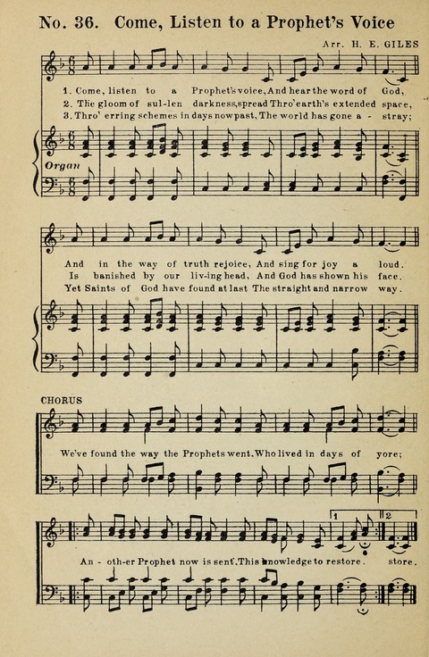 Latter-Day Saints Congregational Hymns page 36
