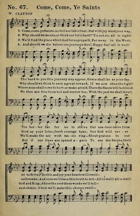 Latter-Day Saints Congregational Hymns page 67