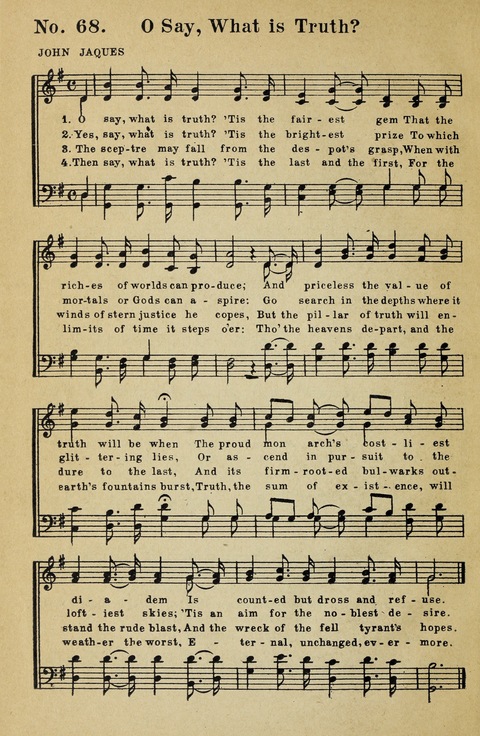 Latter-Day Saints Congregational Hymns page 68