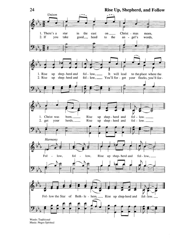 Lift Every Voice and Sing II: an African American hymnal page 33