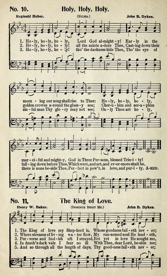 Living Hymns: the small hymnal: a book of worship and praise for the developing life page 14