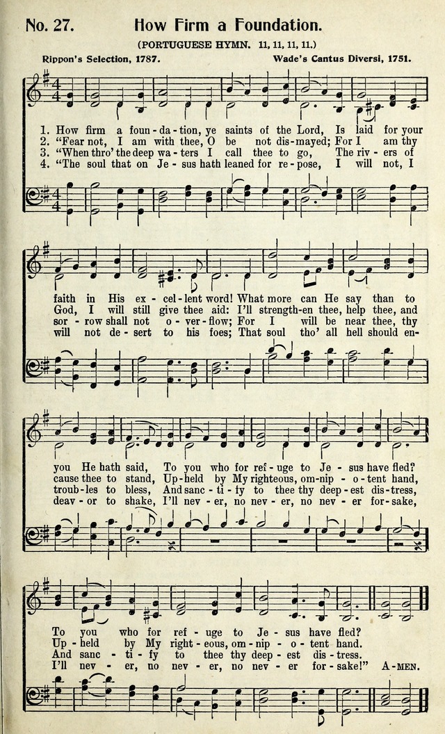 Living Hymns: the small hymnal: a book of worship and praise for the developing life page 27