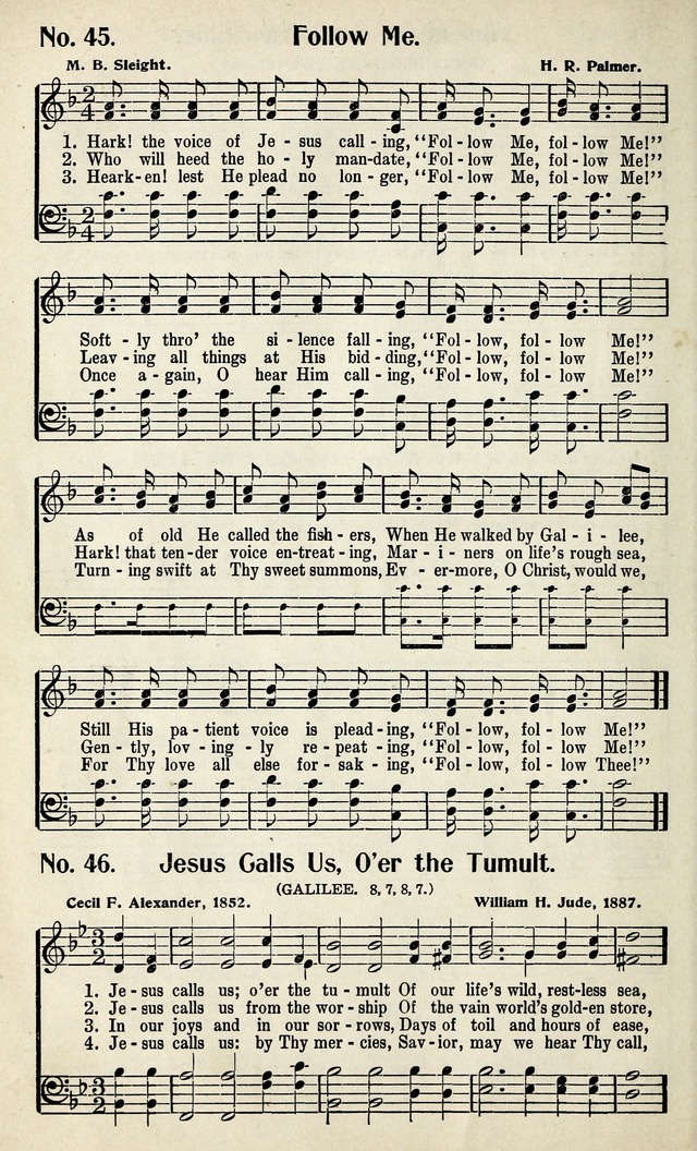 Living Hymns: the small hymnal: a book of worship and praise for the developing life page 42