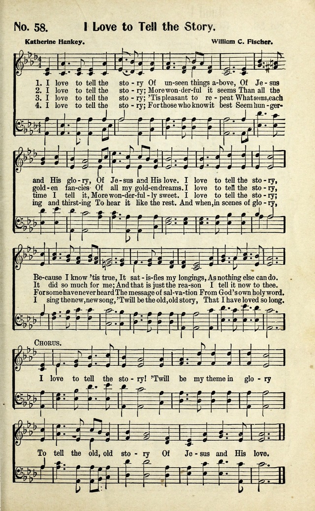 Living Hymns: the small hymnal: a book of worship and praise for the developing life page 53