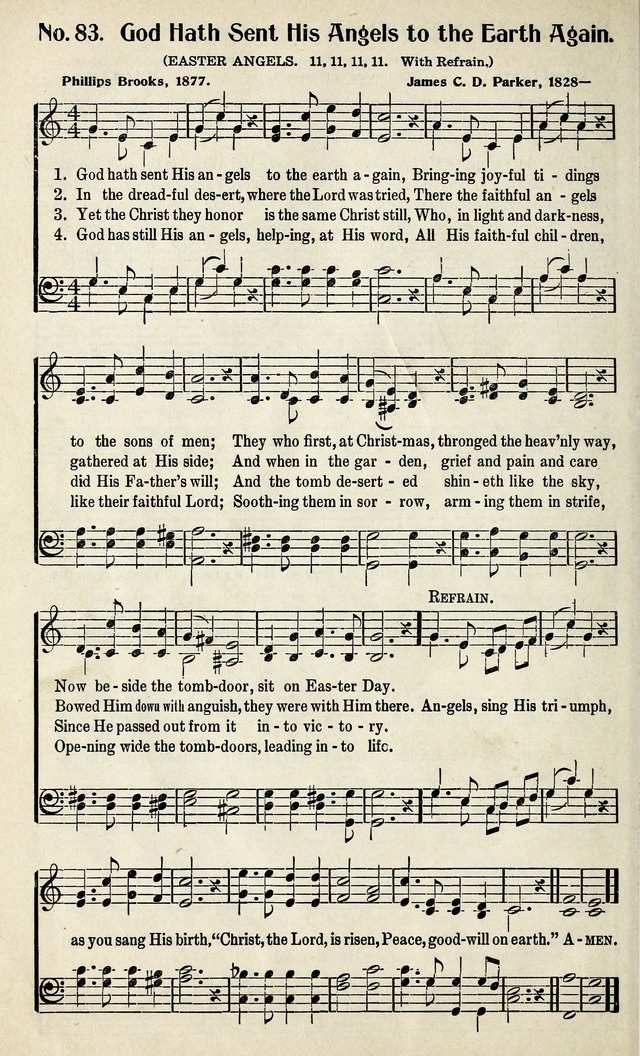 Living Hymns: the small hymnal: a book of worship and praise for the developing life page 76