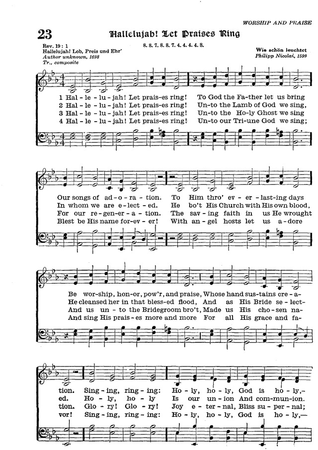 The Lutheran Hymnal page 194