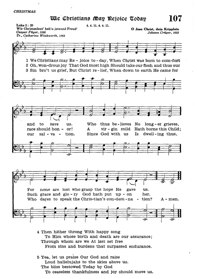 The Lutheran Hymnal page 285