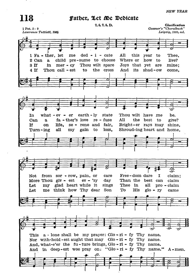 The Lutheran Hymnal page 296