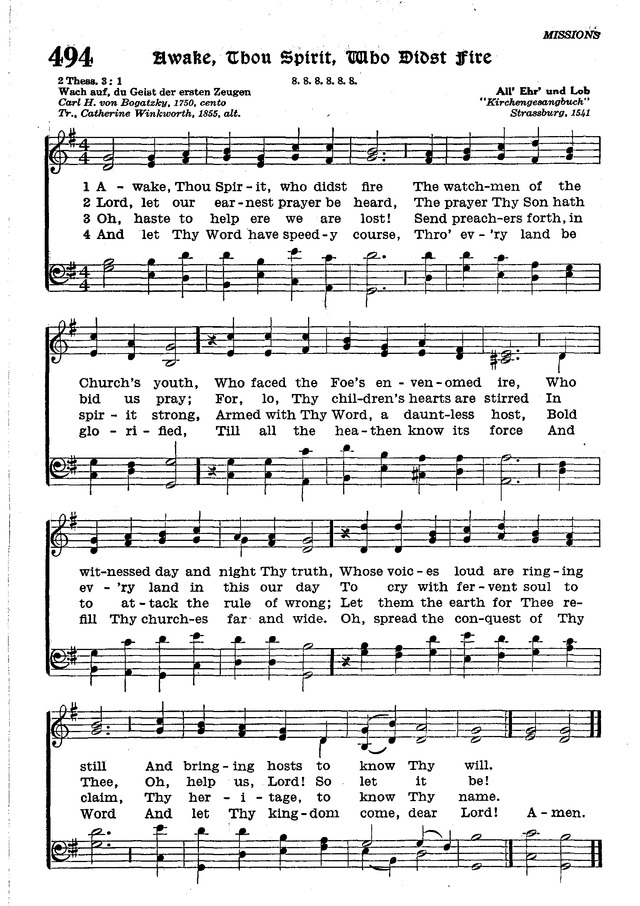 The Lutheran Hymnal page 668