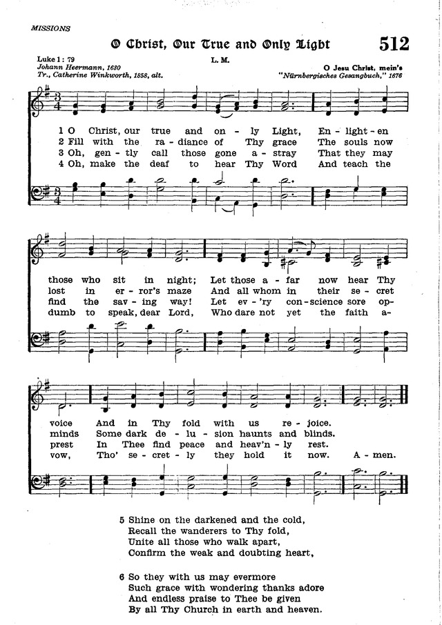 The Lutheran Hymnal page 685