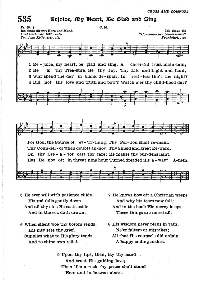 The Lutheran Hymnal page 708