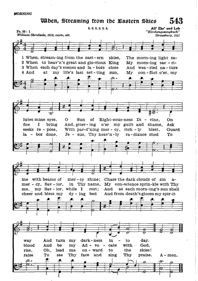The Lutheran Hymnal page 715