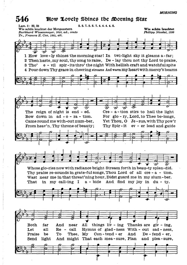 The Lutheran Hymnal page 718