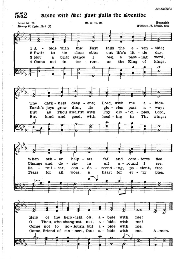 The Lutheran Hymnal page 724