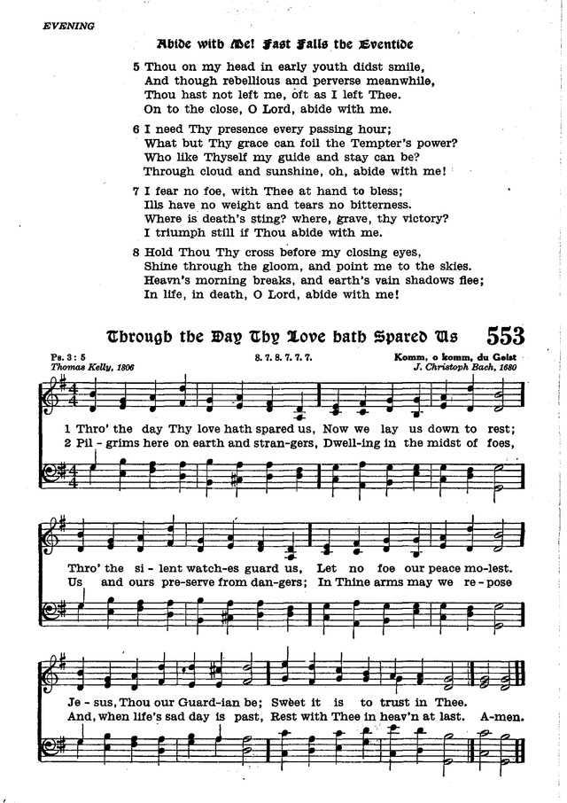 The Lutheran Hymnal page 725