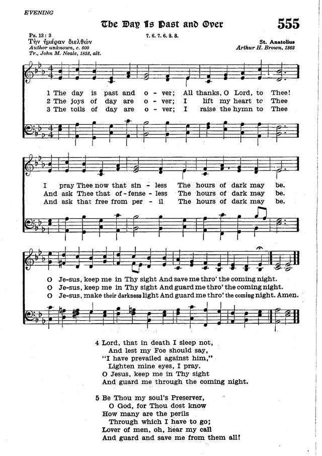 The Lutheran Hymnal page 727