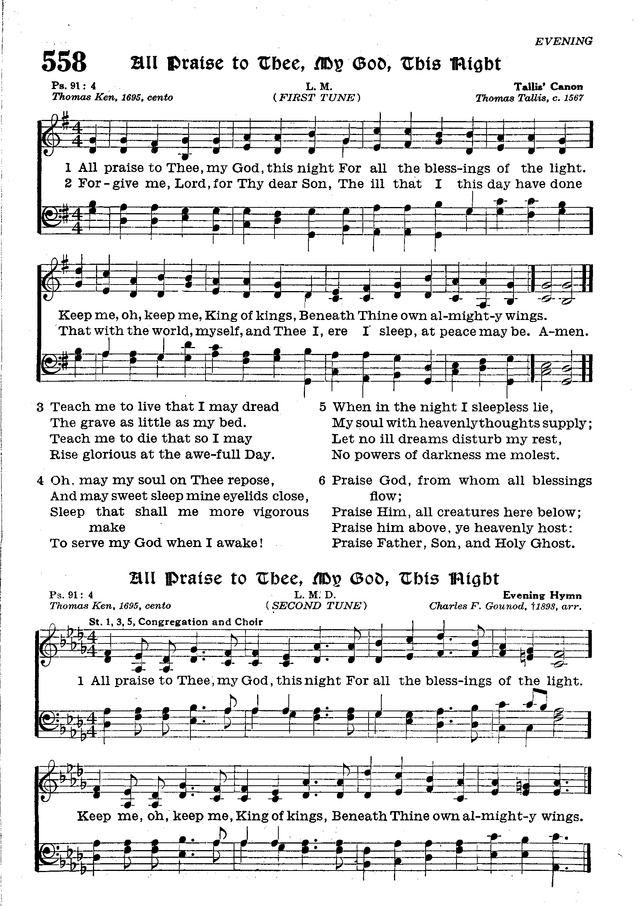 The Lutheran Hymnal page 730