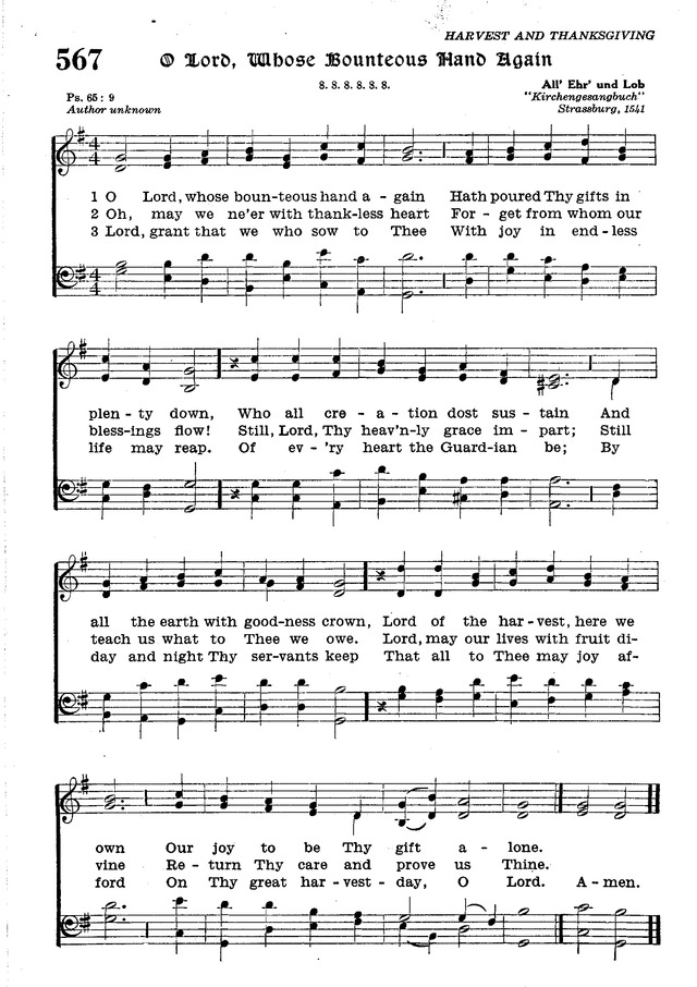 The Lutheran Hymnal page 738