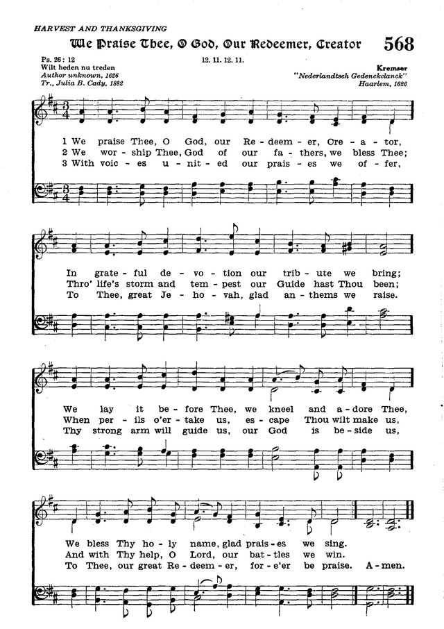 The Lutheran Hymnal page 739